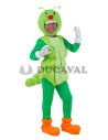Disfraz gusano infantil