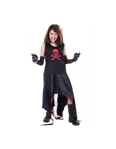 Disfraz de Punk niña