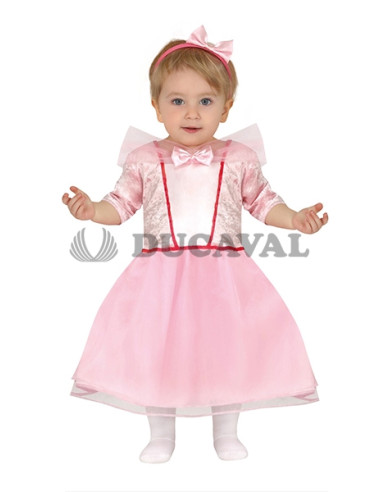 Disfraz princesa rosa baby