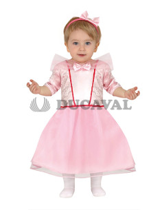 Disfraz princesa rosa baby