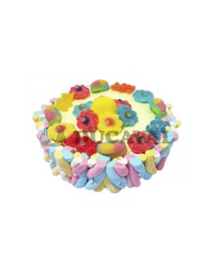 Tarta multicolor 1 piso| Ducaval | Envíos 24/48 horas