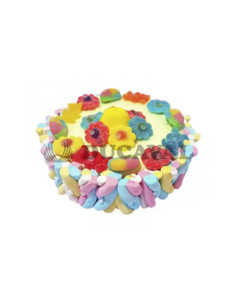 Tarta multicolor 1 piso| Ducaval | Envíos 24/48 horas