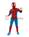 Héroe araña musculoso infantil  Disfraces Ducaval