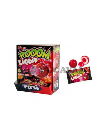 Fini Boom Liquid Fresa 200u | DUCAVAL | ENVÍOS 24/48 HORAS