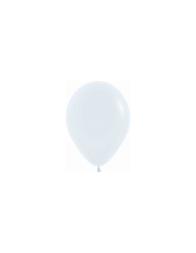 Globo Látex Blanco 12.5cm Liragram | Ducaval | Envíos 24/48 horas