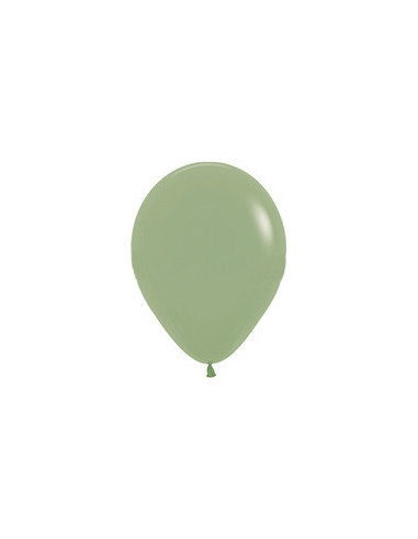 Globo látex eucalipto fashion 12.50cm (100 unidades) | Ducaval | Enví