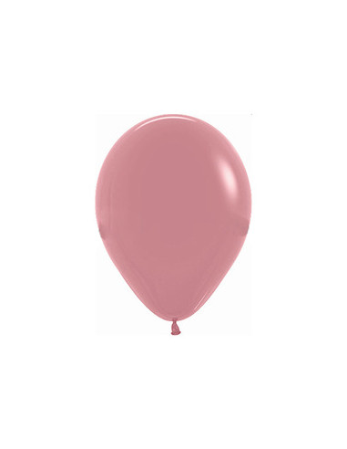 Globo látex fashion rosa palo 12.5cm 100 unidades | Ducaval | Envíos 
