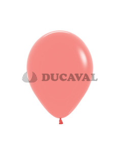 Globo látex fashion coral tropical 12.5cm 100 unidades. Ducaval envio