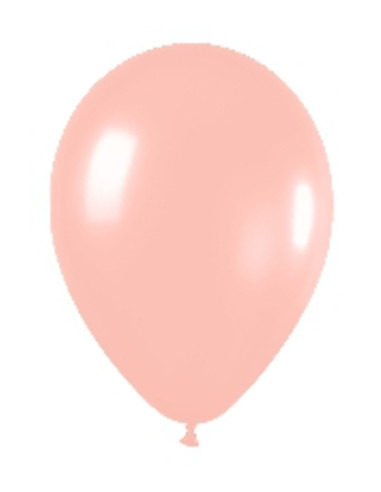 Globo látex fashion durazno 12.5cm 100 unidades | Ducaval | Envíos 24