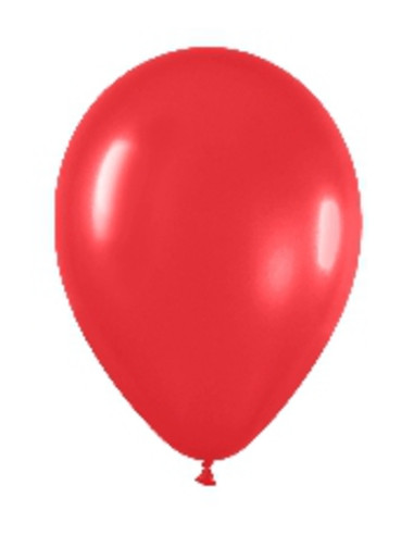Globo látex fashion rojo 12.5cm 100 unidades | Ducaval | Envíos 24/48