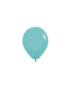 Globo látex fashion agua marina 12.5cm 100 unidades | Ducaval | Envío