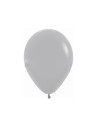 Globos Látex Fashion Gris 12.5 cm 100 U | Ducaval | Envíos 24/48 hora