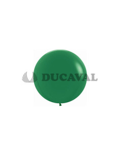 Globo látex verde selva 60cm 10 unidades. Ducaval 2448 horas envios