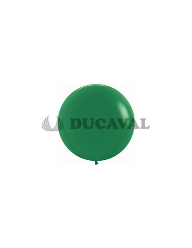 Globo látex verde selva 60cm 10 unidades. Ducaval 2448 horas envios