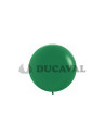 Globo látex verde selva 60cm 10 unidades. Ducaval 2448 horas envios