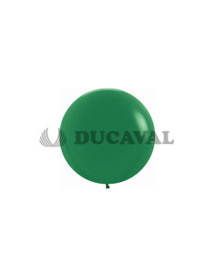 Globo látex verde selva 60cm 10 unidades. Ducaval 2448 horas envios