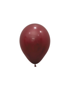 Globos látex fashion merlot 12.5cm 100ud | Ducaval | Envíos 24/48 hor