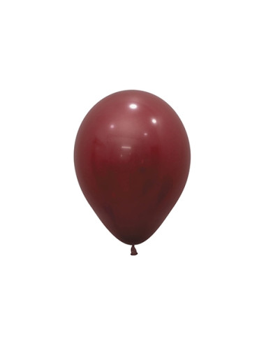 Globos látex fashion merlot 12.5cm 100ud | Ducaval | Envíos 24/48 hor
