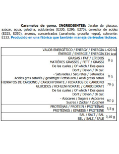 Botella Rosa Azul Pica 12x90Grs halal | Ducaval | Envíos 24/48 horas