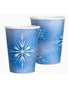 Vaso carton princesa de hielo 270cc 10ud  | Ducaval | Envías 24/48 ho