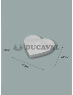 Base corazón 400 x 40 mm