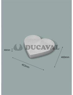 Base corazón 400 x 40 mm