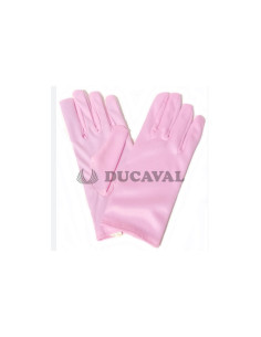 Guantes cortos adulto rosa | Ducaval | Envío 24/48h