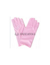 Guantes cortos adulto rosa | Ducaval | Envío 24/48h