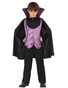 Disfraz  Vampiro morado infantil | Ducaval | Envíos 24/48h