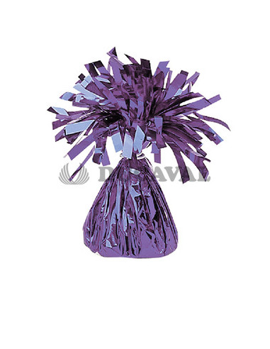 Contrapeso globos morado  Disfraces Ducaval