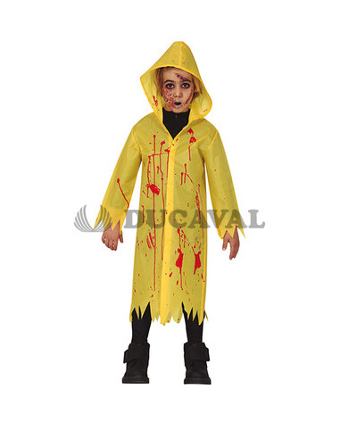 Disfraz raincoat bloody  Disfraces Ducaval