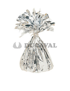 Contrapeso globos plata