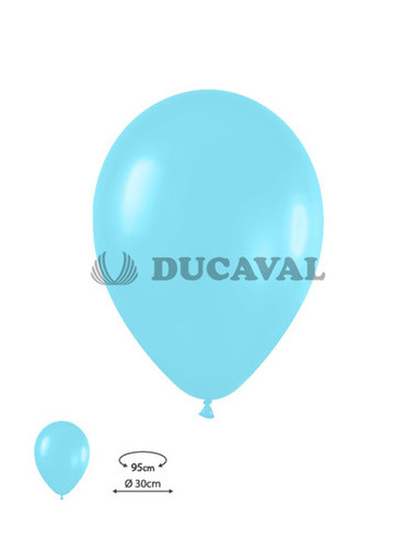 Globos látex caribe 30cm. 50 unidades  Disfraces Ducaval