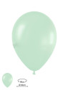 Globos látex satín verde 30cm 50 u. Ducaval envios 24/48 horas