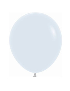 Globos látex blanco 45cm 15 unidades | Ducaval | Envíos 24/48 horas