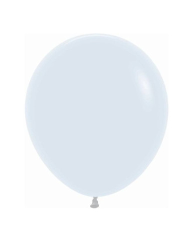 Globos látex blanco 45cm 15 unidades | Ducaval | Envíos 24/48 horas