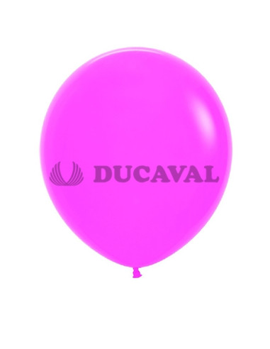 Globos látex fucsia 45cm 15 unidades