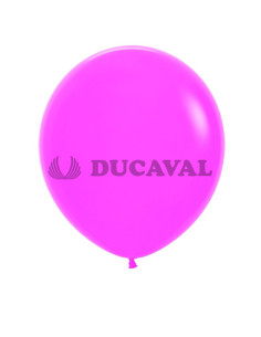 Globos látex fucsia 45cm 15 unidades