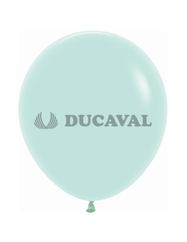 Globo látex pastel verde 45cm 15 unidades