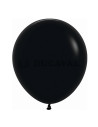 Globos látex negro 45cm 15 unidades