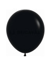 Globos látex negro 45cm 15 unidades