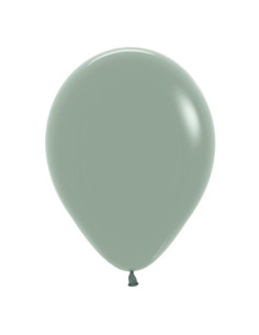 Globos Látex Verde Laurel 30cm 12u | Ducaval | Envíos 24/48h