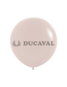 Globos látex arena 45cm 15 unidades. Ducaval envios 2448 horas