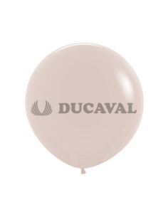 Globos látex arena 45cm 15 unidades. Ducaval envios 2448 horas