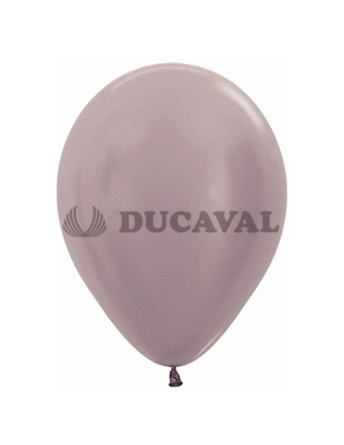 Globos látex greige satín 30cm 12 unidades
