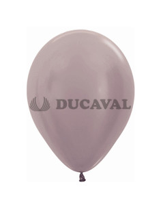 Globos látex greige satín 30cm 12 unidades