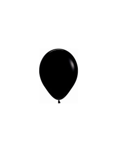 Globo látex negro fashion SLD 30cm 50ud | Ducaval | envíos 24/48h