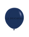 Globo látex fashion azul naval 45cm 15ud |Ducaval | Envíos 24/48 hora