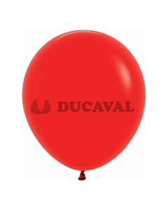 Globos látex rojo 45cm 15 unidades | Ducaval | Envíos 24/48 horas