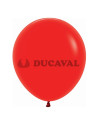 Globos látex rojo 45cm 15 unidades | Ducaval | Envíos 24/48 horas